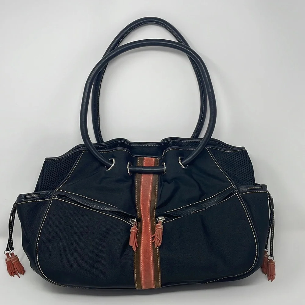 Cole Haan Tyler Nylon H05 Satchel🖤 - Picture 1 of 16